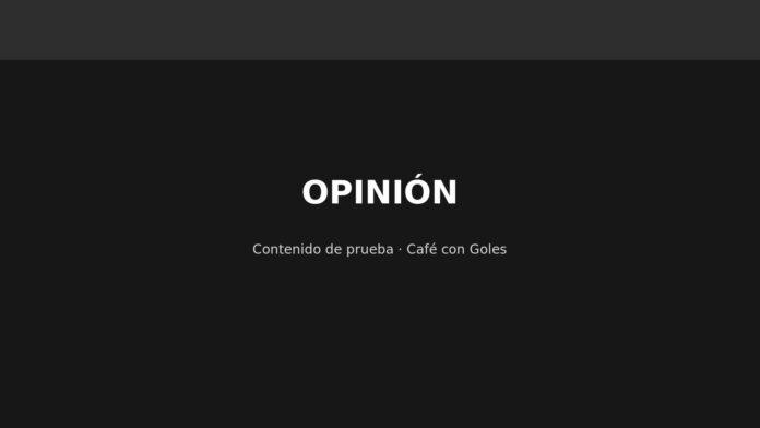 Imagen de prueba: OPINIÓN