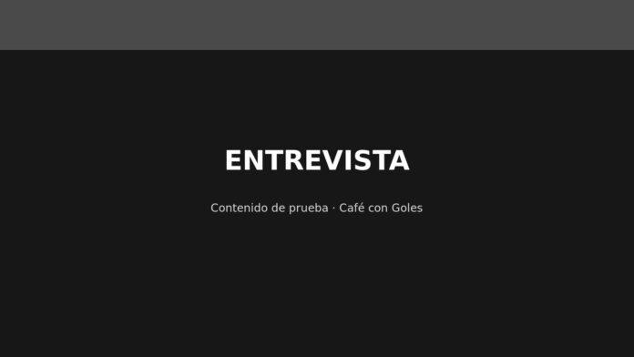 Imagen de prueba: ENTREVISTA